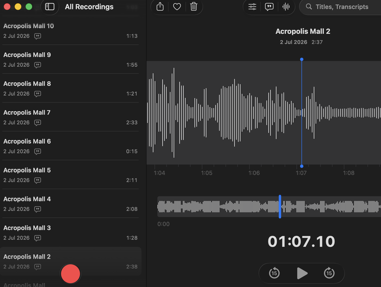 Interviews & surveys — Project WornOut